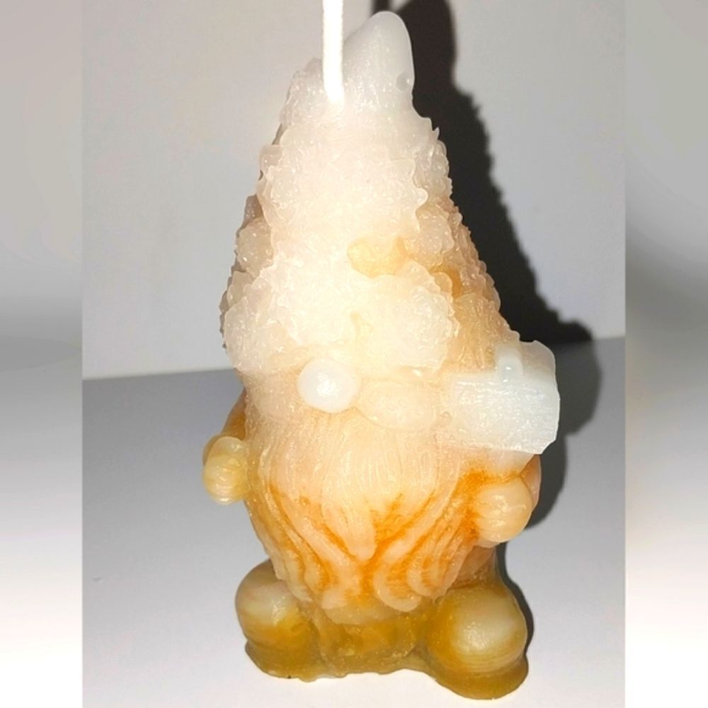 Hand crafted limited edition Gnome candle